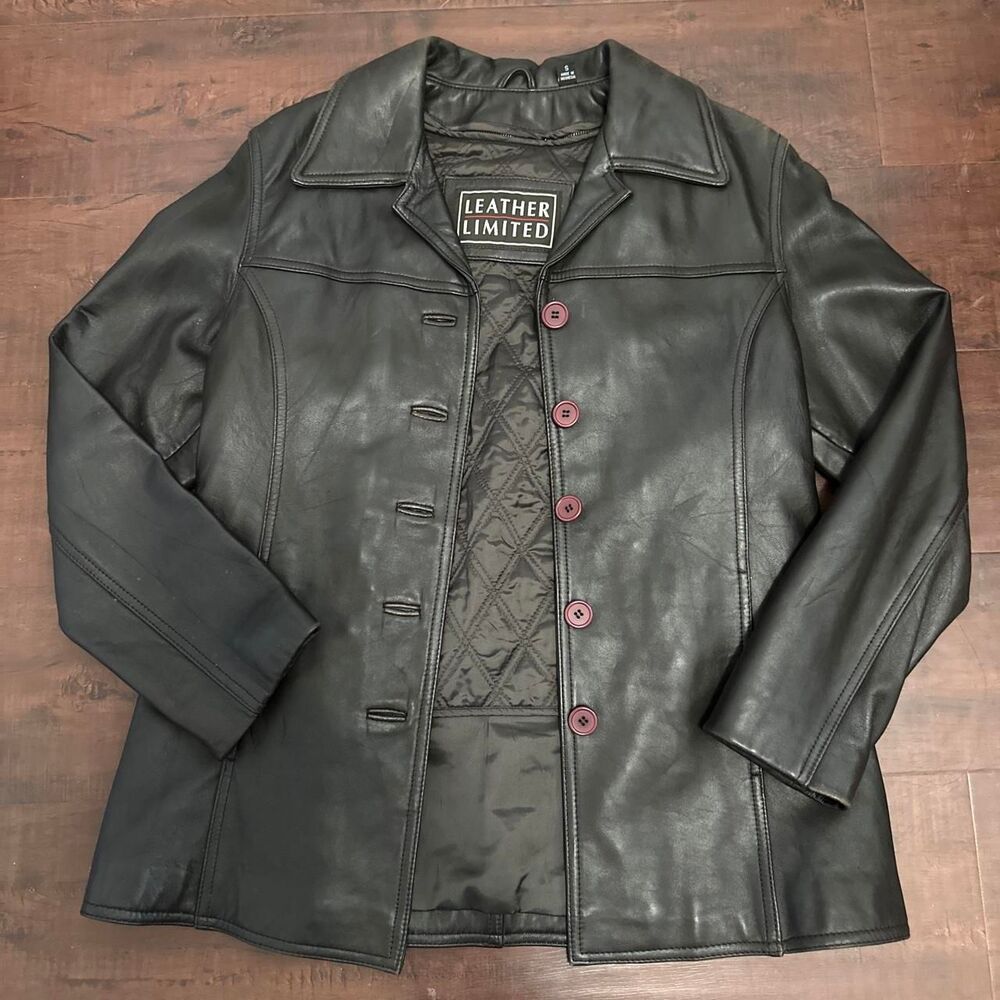 Leather Limited Women's Brown Leather Jacket, Size S